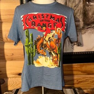 Blue Graphic Short Sleeve Tee